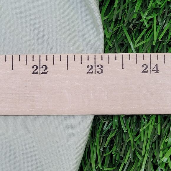 Vintage 90s Arrow Kent MOD Button Shirt XL 23x31 Mint Green - Picture 12 of 14